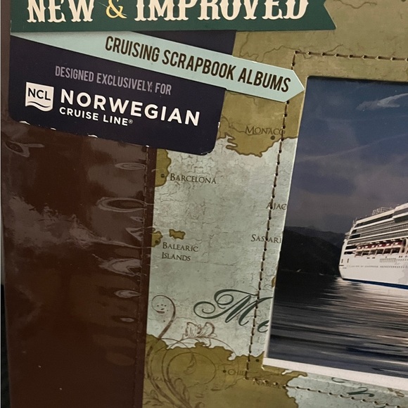 Mediterranean Cruise Scrapbook Album 12x12 –  Cruise Travel Memory Book – New - Picture 3 of 14